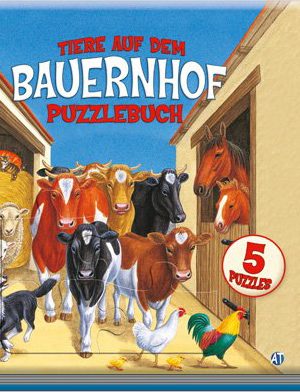 Tiere auf dem Bauernhof Puzzlebuch